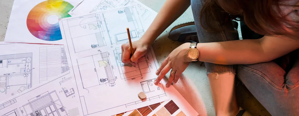 Why are Interior design courses termed the best for students?
